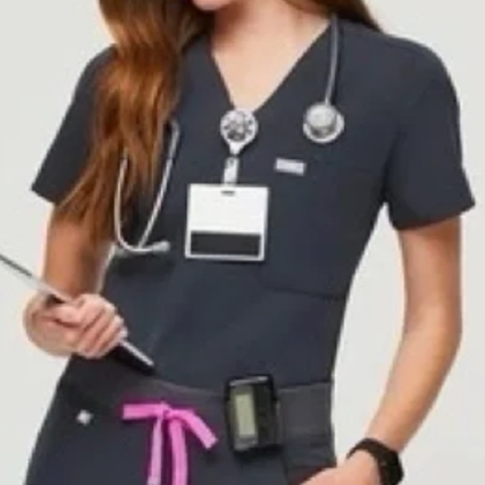 New FIGS Catarina scrub top Night Sky XXS